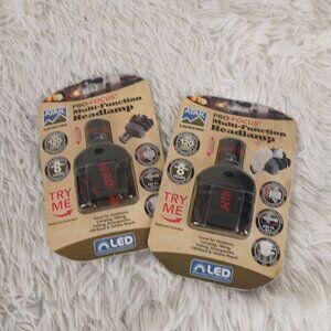 Lot 2 ATAK Pro Focus Multi Function Headlamp NEW 120 Lumen